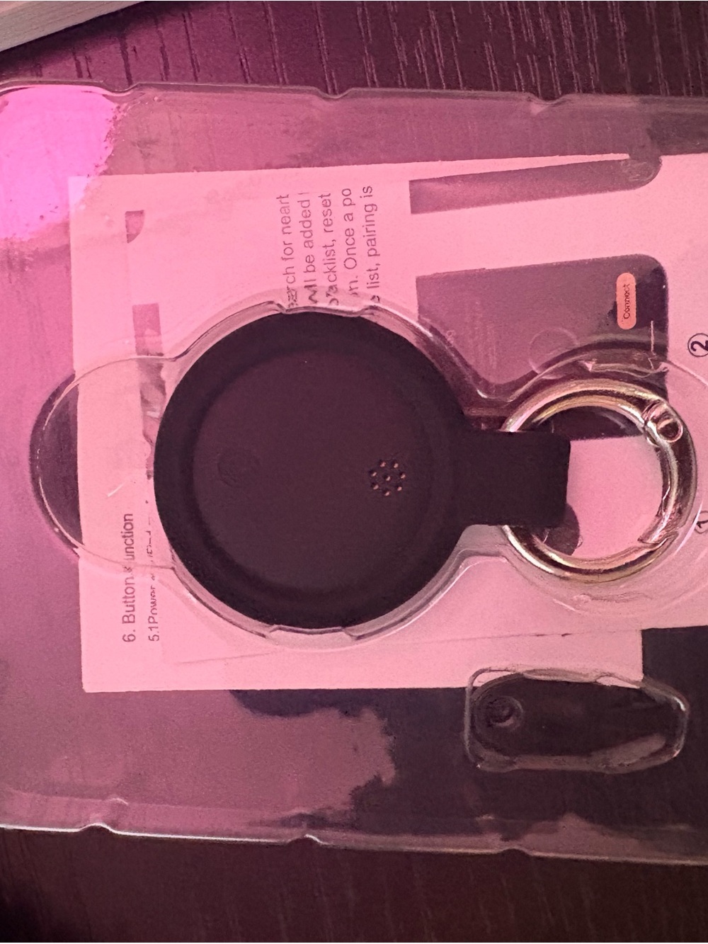 Wireless Tracker Tag - Works with Apple Find My & Android
